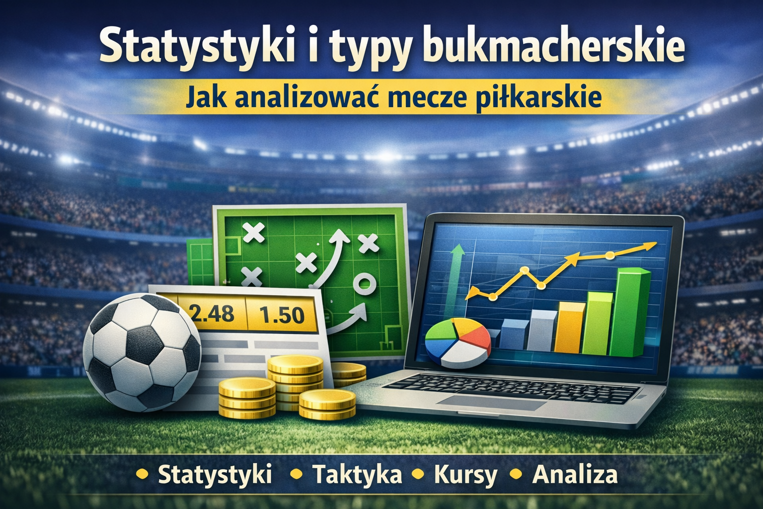 Statystyki i typy bukmacherskie - jak analizować mecze piłkarskie